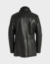 Daniel Men's Classic Fall Leather Jacket | Black